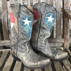 Texas leather boots sz 6.5